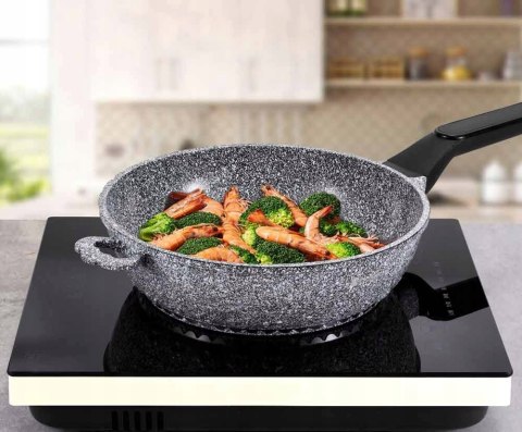 Patelnia tradycyjna Elitehoff 24 cm non-stick (nieprzywierająca)