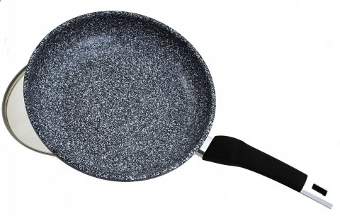 Patelnia tradycyjna Elitehoff Stonetec 16 cm marmurowa