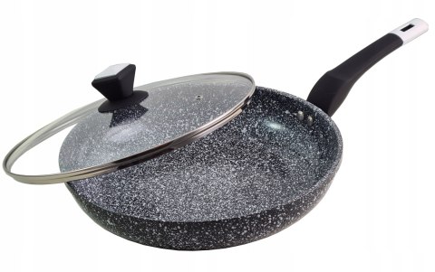 Patelnia tradycyjna Elitehoff Stonetec 24 cm marmurowa