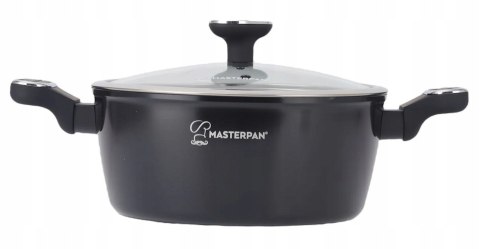 Zestaw Garnków Marmurkowych Komplet Garnki Soft Touch 8 EL. MasterPan