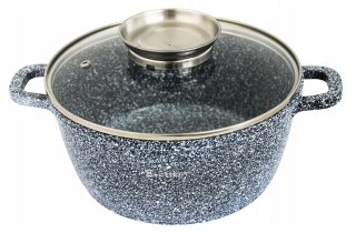 Zestaw garnków Elitehoff aluminiowe 9 el.