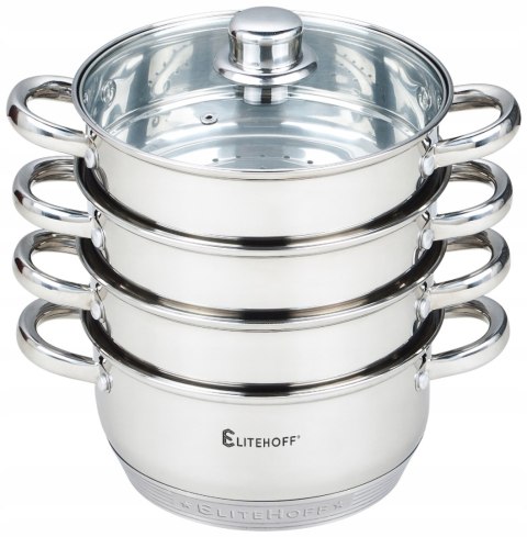 Garnek do gotowania na parze Elitehoff 3,1 l