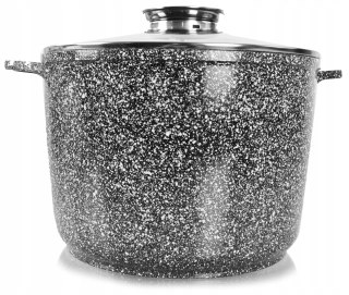Garnek tradycyjny Elitehoff Garnki marmurkowe 6,5 l