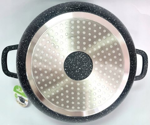Garnek tradycyjny marmurkowy Misoli 6,8 l solidny