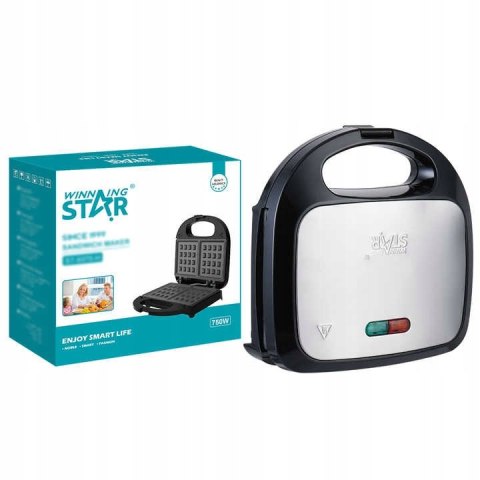 Gofrownica misskitchen gofrownica 750 W czarny