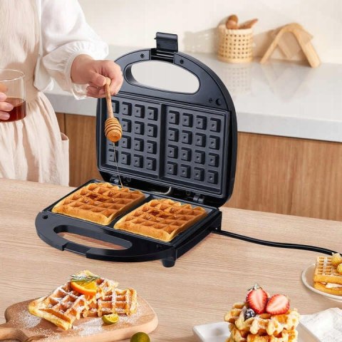 Gofrownica misskitchen gofrownica 750 W czarny
