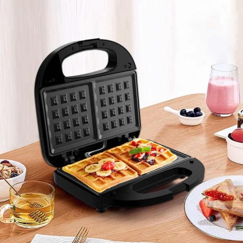 Gofrownica misskitchen gofrownica 750 W czarny