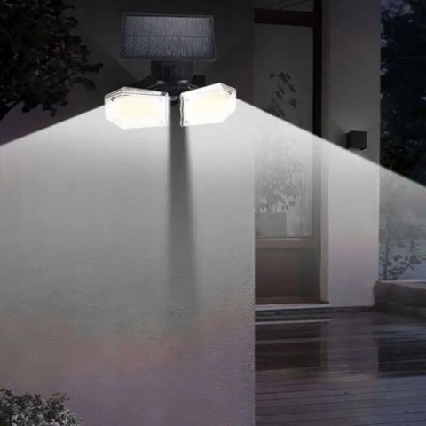 Lampa uliczna 78 W 1500 lm zasilanie solarne