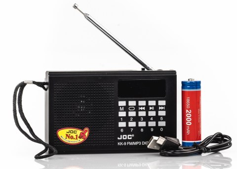 Miniradio JOC KK9 3 W czarny