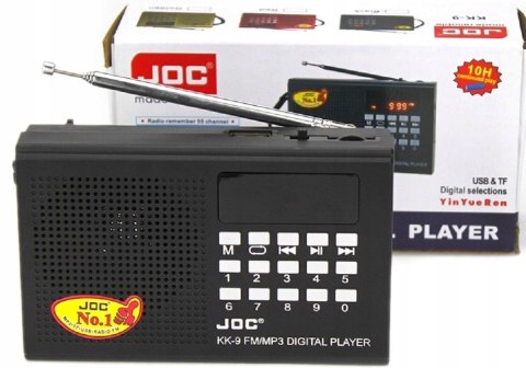 Miniradio JOC KK9 3 W czarny