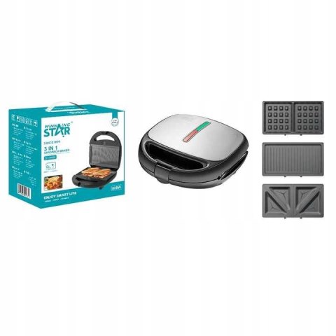 Opiekacz misskitchen ST-9450 czarny 800 W