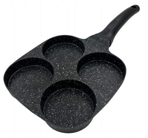 Patelnia do jajek i placków Brunbeste INDUKCJA 18 cm granitowa