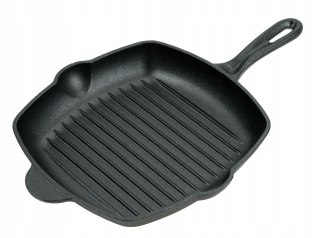 Patelnia grillowa Brunbeste 11 26 cm żeliwna