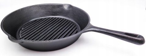 Patelnia grillowa Brunbeste PATELNIA 25 cm żeliwna