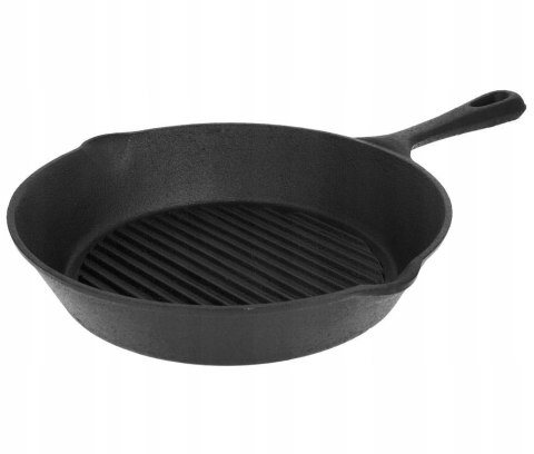 Patelnia grillowa Brunbeste PATELNIA 25 cm żeliwna