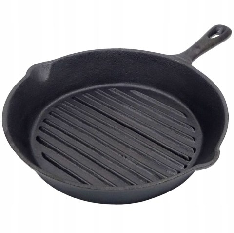 Patelnia grillowa Brunbeste PATELNIA 25 cm żeliwna