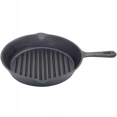 Patelnia grillowa Brunbeste PATELNIA 25 cm żeliwna