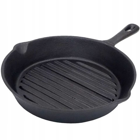 Patelnia grillowa Brunbeste PATELNIA 25 cm żeliwna