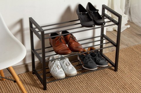 Szafka na buty Brunbeste 61 x 47,5 x 30 cm czarny