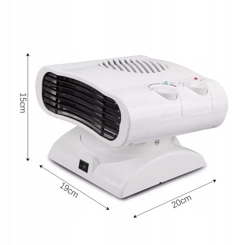 Termowentylator Elektryczny 2000W |Nagrzewnica Grzejnik Przenośny Regulacja