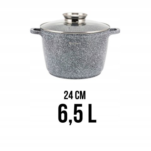 Zestaw garnków Elitehoff Premium aluminiowe 6 el.