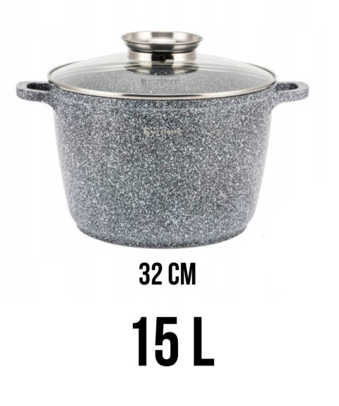 Zestaw garnków Elitehoff Premium aluminiowe 6 el.