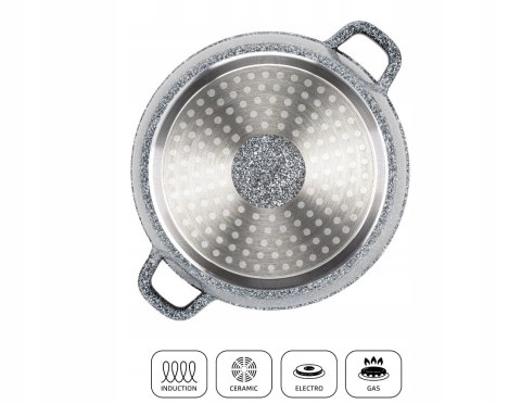Zestaw garnków Elitehoff Premium aluminiowe 6 el.