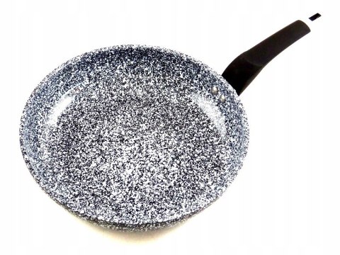 Duża patelnia ceramiczna granitowa gaz INDUKCJA 28 cm