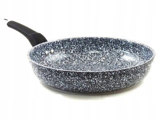 Duża patelnia ceramiczna granitowa gaz INDUKCJA 28 cm