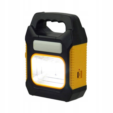 HALOGEN ROBOCZY DO GARAŻU WARSZTATU LAMPA PRZENOŚNY LED SOLARNA UCHWYT