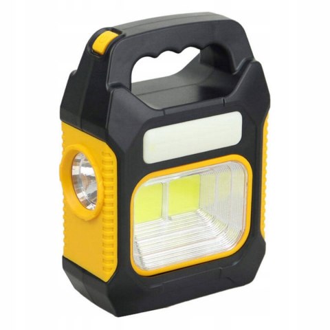 HALOGEN ROBOCZY DO GARAŻU WARSZTATU LAMPA PRZENOŚNY LED SOLARNA UCHWYT