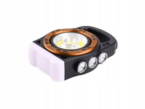 LATARKA SOLARNA PRZENOŚNA LAMPKA AKUMULATOROWA LED POWERBANK REFLEKTOR MOC
