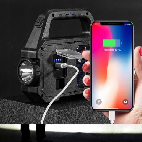 Latarka reflektor i szperacz BNTRADE 1200 lm LED