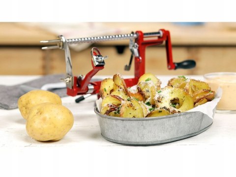 MASZYNKA DO CHIPSÓW ZIEMNIAKÓW ZAKRĘCONA FRYTKA