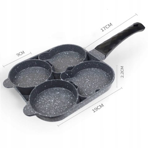 Patelnia do Smażenia Jajek Racuchów Pancakes Placków Naleśniki Indukcja Gaz
