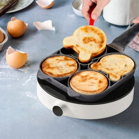 Patelnia do Smażenia Jajek Racuchów Pancakes Placków Naleśniki Indukcja Gaz