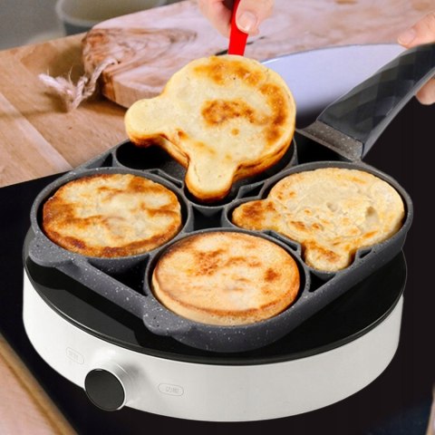 Patelnia do Smażenia Jajek Racuchów Pancakes Placków Naleśniki Indukcja Gaz