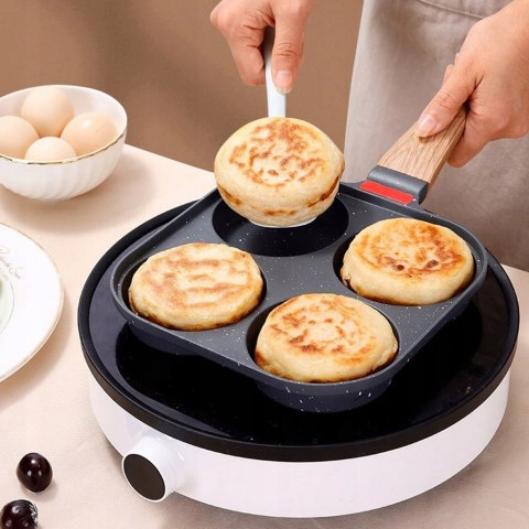 Patelnia do Smażenia Jajek Racuchów Pancakes Placków Naleśniki Indukcja Gaz
