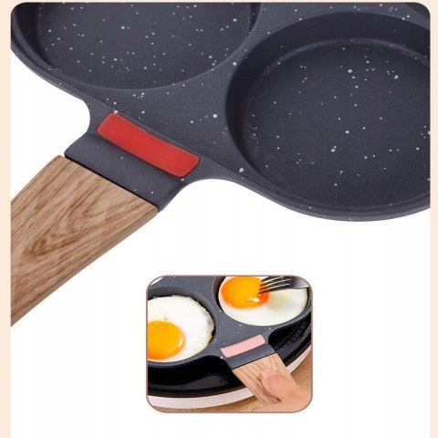 Patelnia do Smażenia Jajek Racuchów Pancakes Placków Naleśniki Indukcja Gaz