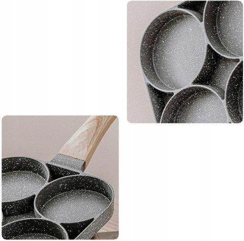 Patelnia do jajek i placków BNTrade 17 cm non-stick (nieprzywierająca)