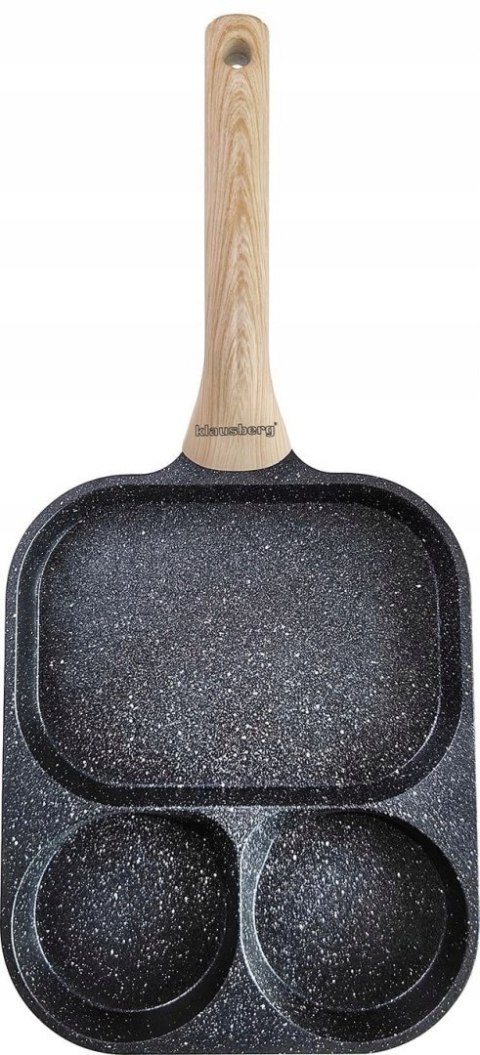Patelnia do jajek i placków Klausberg Exclusive line 19.2cm marmurowa
