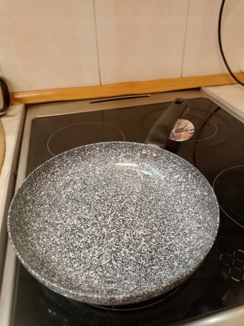 Patelnia tradycyjna Edel-Hoff 24 cm granitowa