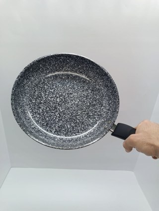 Patelnia tradycyjna Edel-Hoff 28 cm granitowa