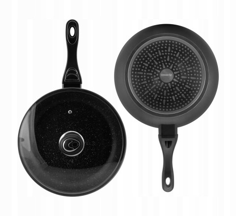 Patelnia tradycyjna Edenberg Frypan 24 cm marmurowa