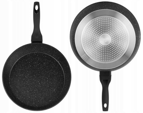 Patelnia tradycyjna Edenberg Frypan 30 cm marmurowa
