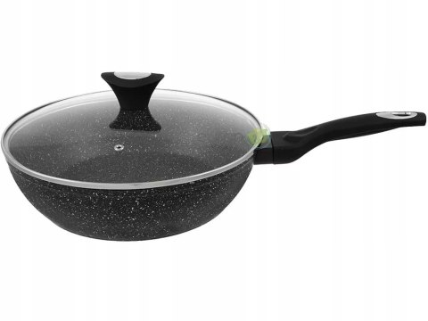 Patelnia tradycyjna Krisberg 28 cm marmurowa