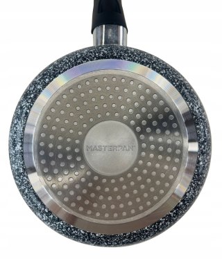 Patelnia tradycyjna Masterpan PATELNIA ALUMINIOWA MARMUROWA 26 cm