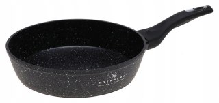 Patelnia tradycyjna WYSOKA PATELNIA MARMUROWA 24cm CIEMNA 24 cm non-stick