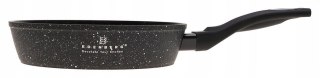 Patelnia tradycyjna WYSOKA PATELNIA MARMUROWA 24cm CIEMNA 24 cm non-stick