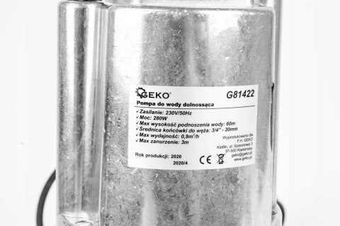 Pompa głębinowa nurek ruska zanurzeniowa 600 W 1080 l/h